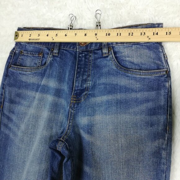 Lucky Brand Girls Jeans Classic Straight Denim Blue Loose Fit Medium Wash 18 - Picture 6 of 14